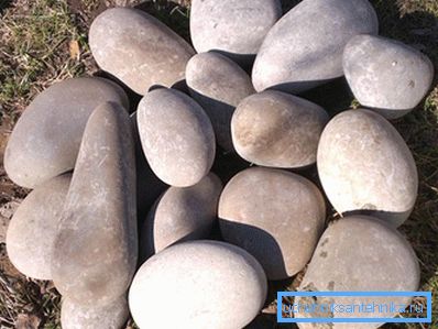 Stones for bottom filter Stones for bottom filter