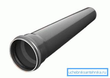 PP F110 bell sewer pipe with rubber sealer PP F110 bell sewer pipe with rubber sealer