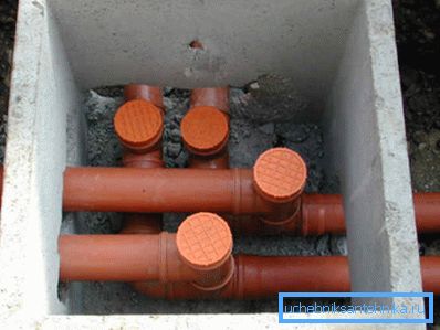 Sewer well. Sewer well.