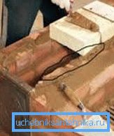 Masonry furnace. A photo Masonry furnace. A photo
