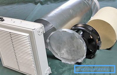 Valve for ventilation.