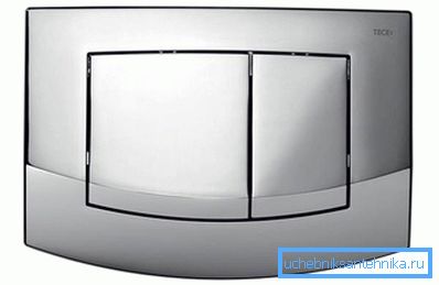 3963 Flush button for water saving system