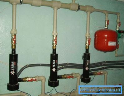 Complex of several electrode boilers Complex of several electrode boilers