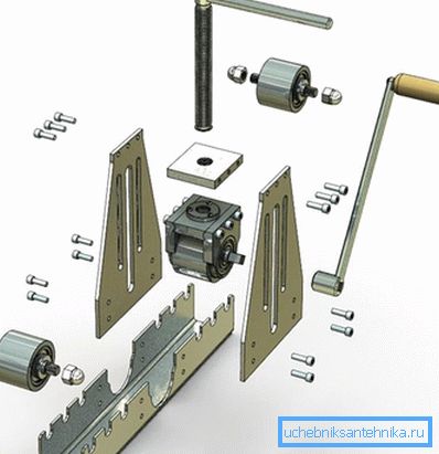 Complete set of the manual pipe bender Complete set of the manual pipe bender