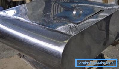 Stainless steel construction. Stainless steel construction.