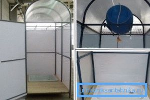 Polycarbonate construction. Polycarbonate construction.