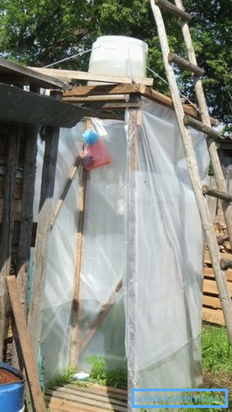 The design covered with polyethylene The design covered with polyethylene