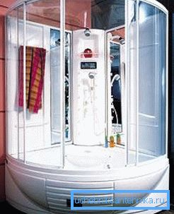 Jacuzzi design - top shower version Jacuzzi design - top shower version