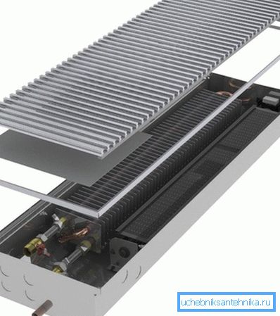 Water convector design Water convector design