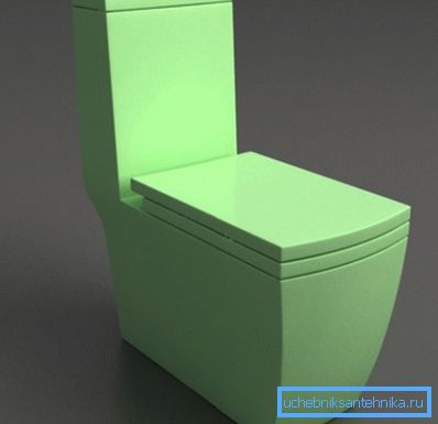 The design is green with angular shapes and a large bowl. The design is green with angular shapes and a large bowl.