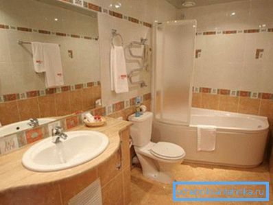 The concept of registration of the combined bathroom. The concept of registration of the combined bathroom.