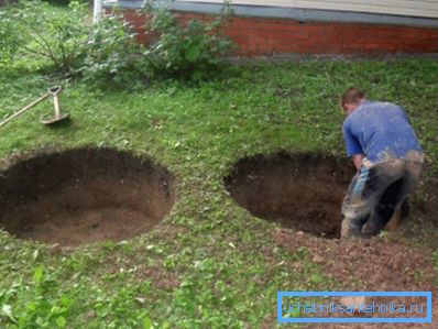 We dig a pit under the first element We dig a pit under the first element