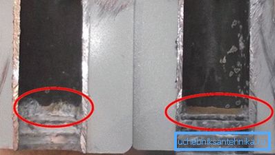 Corrosion of aluminum radiator under the influence of alkali Corrosion of aluminum radiator under the influence of alkali