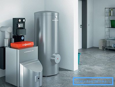 Fuel oil boiler with tank Fuel oil boiler with tank