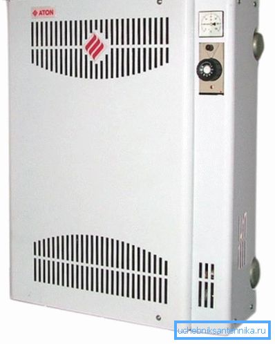 Boiler with piezo ignition. Boiler with piezo ignition.