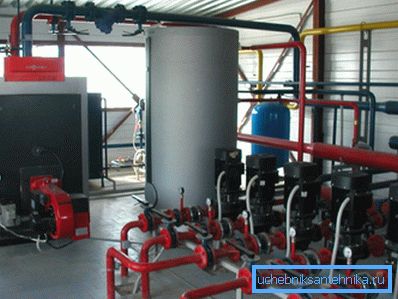 Boiler room for high-rise buildings. Boiler room for high-rise buildings.