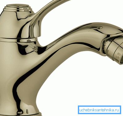 Bidet tap. Bidet tap.
