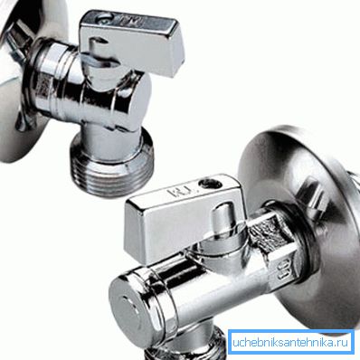 Faucet for the washing machine of angular type Faucet for the washing machine of angular type