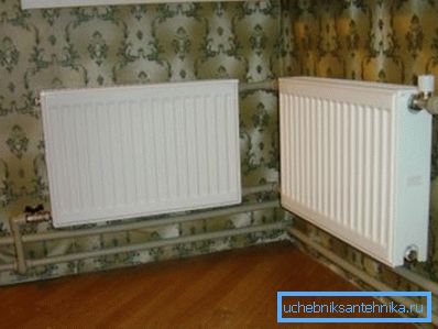 Beautiful polypropylene heating of a private house Beautiful polypropylene heating of a private house