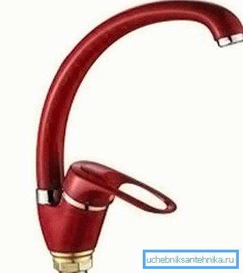 Red Basin Mixer with Joint Regulator Red Basin Mixer with Joint Regulator