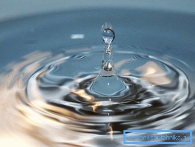 Crystal clear water from a well is real. Crystal clear water from a well is real.
