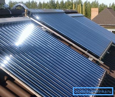 The roof is the most suitable place to install the collector. The roof is the most suitable place to install the collector.