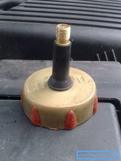 Cap of canister with nipple Cap of canister with nipple