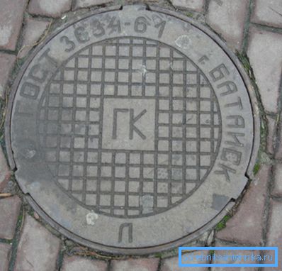 Manhole Cover Made of Cast Iron Manhole Cover Made of Cast Iron