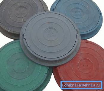 The lid on the well can pick up the desired color