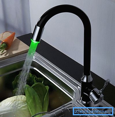 Illuminated Kitchen Faucet Illuminated Kitchen Faucet
