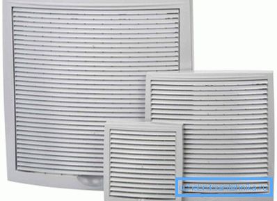 Square diffusers of various sizes Square diffusers of various sizes