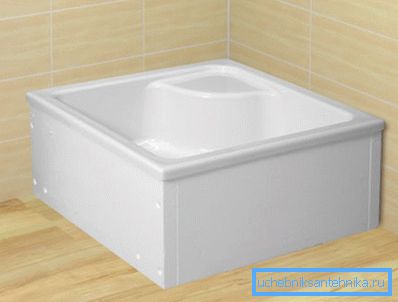 Square shower tray Square shower tray