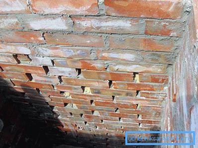 1195 Square filter well made of brick