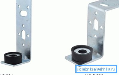 L and Z-shaped fasteners for rectangular ventilation channels