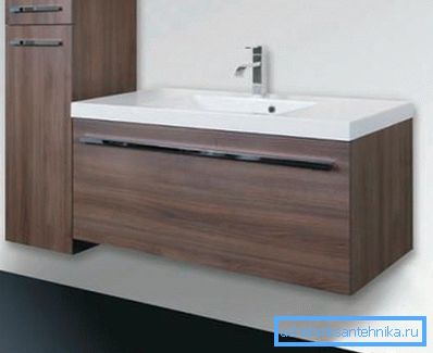 Laconic furniture for the bathroom, which will fit into the interior of most bathrooms Laconic furniture for the bathroom, which will fit into the interior of most bathrooms