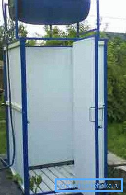 Summer shower for a country plot Summer shower for a country plot