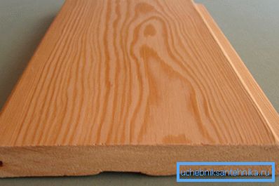 Larch perfectly resists moisture, which is very important for constant contact with water Larch perfectly resists moisture, which is very important for constant contact with water