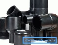 Cast fittings in various shapes