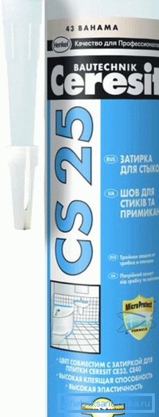 It is better to overpay for high-quality sealant from Ceresit or Moment. Cheap compounds poorly adhere to smooth surfaces. It is better to overpay for high-quality sealant from Ceresit or Moment. Cheap compounds poorly adhere to smooth surfaces.