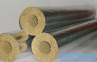 It is better to choose mineral wool insulation with external protection from moisture