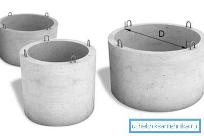 An amateur photo of rings of concrete, on which you can see loops for fastening a hoist or crane cable, which indicates a large weight An amateur photo of rings of concrete, on which you can see loops for fastening a hoist or crane cable, which indicates a large weight