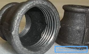 Amateur photo of a metal structure of this type designed to connect highways of different diameters Amateur photo of a metal structure of this type designed to connect highways of different diameters