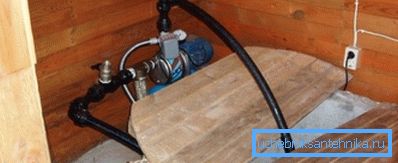 Amateur photo of the pump installed in the well house Amateur photo of the pump installed in the well house