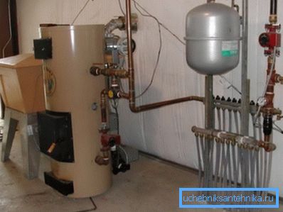 Amateur photo of the installed boiler of a similar sample Amateur photo of the installed boiler of a similar sample