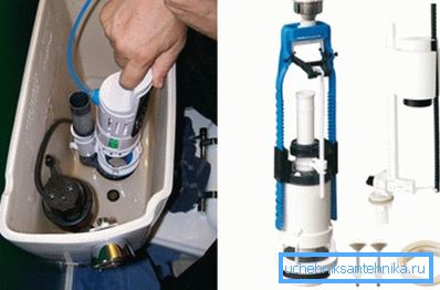 Amateur photo of the internal device of a similar design with a separate image of the automatic water intake and set system Amateur photo of the internal device of a similar design with a separate image of the automatic water intake and set system
