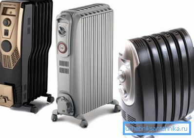 The oil electric radiator, with all its advantages, has a big minus - high surface temperature, therefore it is better to choose options with a protective casing on top The oil electric radiator, with all its advantages, has a big minus - high surface temperature, therefore it is better to choose options with a protective casing on top