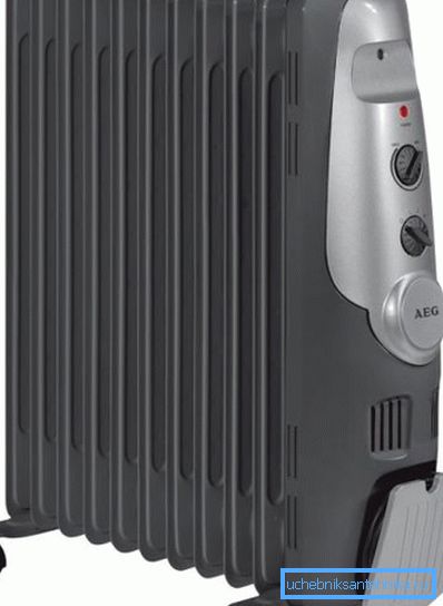 Oil cooler for 9 sections AEG RA 5522