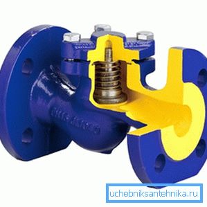 Massive valves with flange connection Massive valves with flange connection