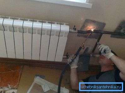 Master welds pipe Master welds pipe