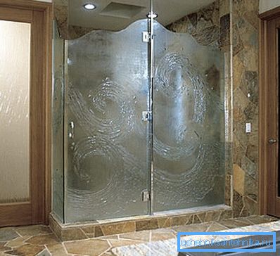 Frosted patterned doors - beautiful and practical Frosted patterned doors - beautiful and practical